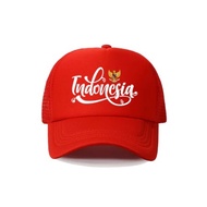 Children's Hats with Indonesian Independence Day, Indonesian Independence Day,/ Children's Trucker H