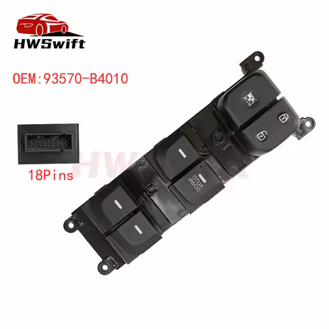 93570-B4010 Electric Master Window Control Switch For Hyundai i10 2013-2017 Hyundai Xcent Hyundai Gr