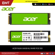 ACER FA200 M.2 NVME PCIE SSD (500GB/1TB) 100% ORIGINAL