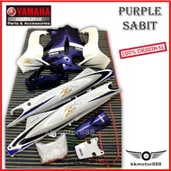 (100% ORIGINAL HLY ) YAMAHA Y125 Y125Z 125Z COVERSET COVER SET BODY COVER PURPLE SABIT