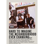 Poster Cover Album Hard to Imagine the Neighbourhood Ever Changing by The Neighbourhood for room/wal