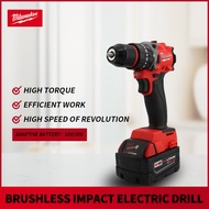 Milwaukee 18V Brushless Electric Drill 150N.m  Cordless Impact Drill of Decoration Team  For 18V Mil