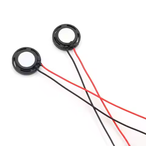 Round 8 Ohm 1W Speaker 15MM/18MM/20MM Loud Speakers Mobile Phone Connector Small Loudspeaker Audio C