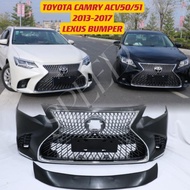 TOYOTA CAMRY 2013 - 2017 NEW LEXUS BUMPER ACV50 ACV51 FREE LOGO PREORDER