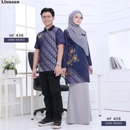 （XS-8XL）Casual bat series baju couple set t shirt baju muslimah jersey blouse muslimah Baju Muslimah tshirt Muslim Sublimation Couple T-Shirts POLO Shirts Baju Muslim Plus Size #9