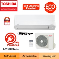 Toshiba Hybrid Inverter Air Cond R32 Air Conditioner ( 1.0hp - 1.5hp ) RAS-H10B2KCV2G-M / RAS-H13B2K
