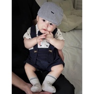 Dude overalls Set for boys from 0-2 years old