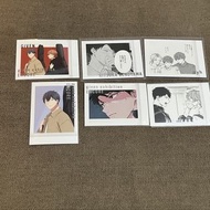 Given被贈與的未來 原畫展 特典卡 拍立得