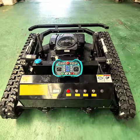 Customized Mini Farm 800/1000/1200mm RC Home Robotic Flail Diesel Grass Cutter Tractor Electric Lawn