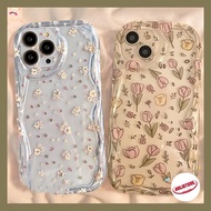 SOFTCASE SILICON CASING MELTING CLEAR SHOCKPROOF FLOWER FOR OPPO A1 A98 A1K A3S A5S A11K A12 A7 A15 