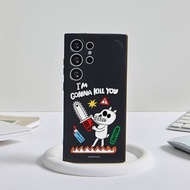 Noyisin恐怖電鋸純色矽膠SAMSUNG手機殼