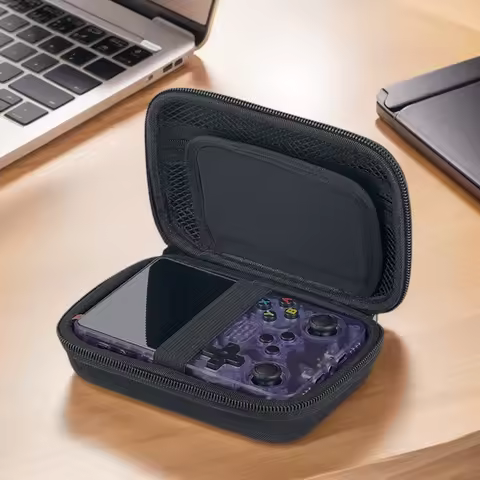 Carrying Case Shockproof Storage Bag Protective Case for Anbernic RG353V/RG35XX/RG40XXV/RG353VS Cons