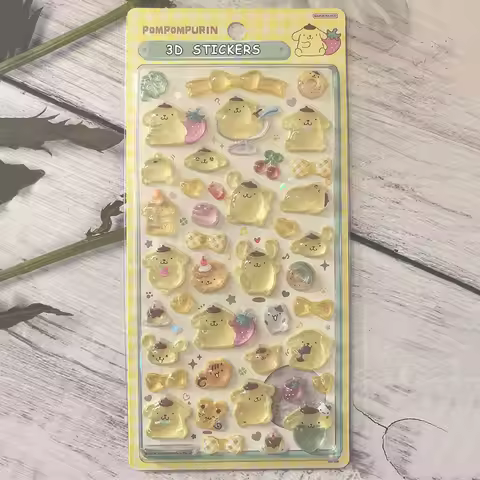 2026*Bonbon Drop Seal Sanrio Bonbon Drop Seal Aesthetic Decorative Sticker KT Melody