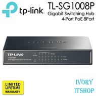 TP-LINK TL-SG1008P Gigabit 8 Port Switching Hub with 4-Port PoE/ivoryitshop