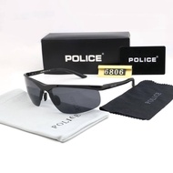 POLICE Summer Retro Design Mens Sunglasses Polarized Pilot High Definition Driving Mirror Sunglasses