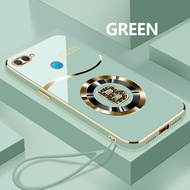 Custom Letter B Softcase For OPPO A7 A7n A7x A8 Drop Resistant Case