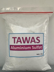 Tawas Bubuk /Aluminium Sulfate Powder Penjernih Air Kemasan 1 kg