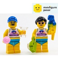 idea231 idea235 Lego 21358 - Paradisa Beach Bae Bro Minifigure - New