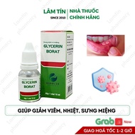 GLYCERIN BORAT 10ML PROTECTS MOUTH INJECTION LIPS WHEN ITCHING - Oral solution