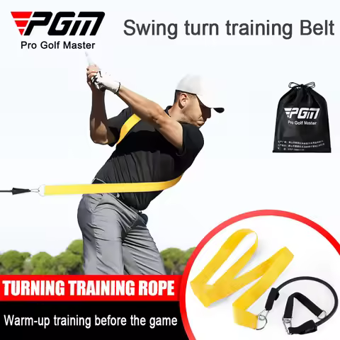 PGM Golf Swing Twist Training Band Improves Explosive Power Exercises Physical Fitness Pull Rope Str