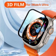 Screen Protector Film For Apple Watch Ultra 49mm TPU Watch 3D Full Coverage Protective Film For Appl