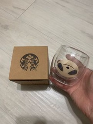 正版Starbucks星巴克樹懶雙層玻璃杯