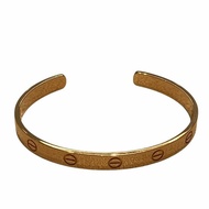 CARTIER 卡地亞 B6032617 OPEN LOVE BRACELET SIZE:17 18K 手環 PG