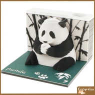 3D Calendar Panda 3D Memo Pad Art Sticky Notes Tear-Away 3D Notepad Calendar Creative Desk Calendar 