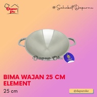 [[READY]] Bima Wok 25cm Element/Stainless Steel Cauldron SUS 304