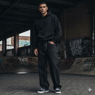 BDG wide-leg jeans, urban outfitters jeans, men's straight-leg jeans