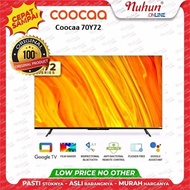 COOCAA 70Y72 Led Tv 70 inch Digital Smart Google 4K UHD TV