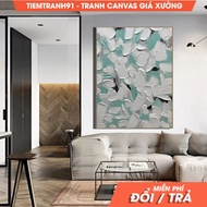 Wall Painting, Light White 3D Texture Art White Minimalist Wall Art White Textured Painting Original