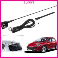Auro Car Roof Mount Antenna Aerial Base Mast Wire Cable FM Signal For 106 205 206 306