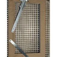 Square Pattern Grill Ram 31x39 cm