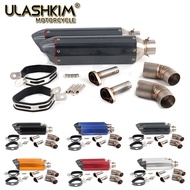 Slip On For DUCATI 696 2008-2014 796/795 2010-2014 Motorcycle Exhaust Muffler Escape Link Middle Pip