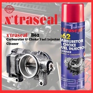 X'traseal B62 Carburetor & Choke Fuel Injector Cleaner 400ml