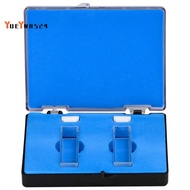 Quartz Cuvette,Spectrophotometer Cuvettes 10 mm Path Length, 45mm Height, 3.5 ML Capacity - 2 PCS