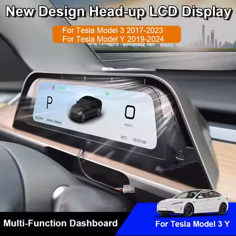 Onlysay 9.6'' Model Y Juniper Dasbhoard Screen For Tesla 2026 Model 3 Highland Support Wireless Carp