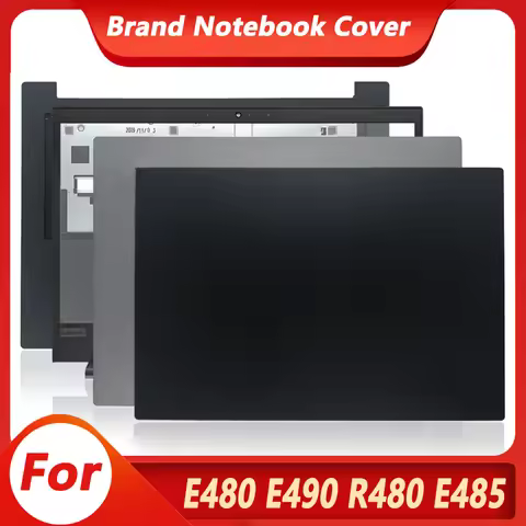 New Laptop Shell For Lenovo E480 E480C E485 E490 E495 R480 R490 Rear Lid Screen Top Case/Bezel Cover