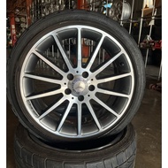 Used 18 Inch Mercedes-AMG Rim with 225/40R18 Tyre