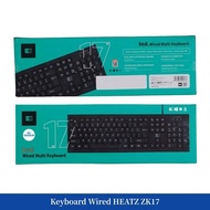 HEATZ USB External Keyboard PC Laptop Notebook Model Heatz ZK17 Multi -NETONE