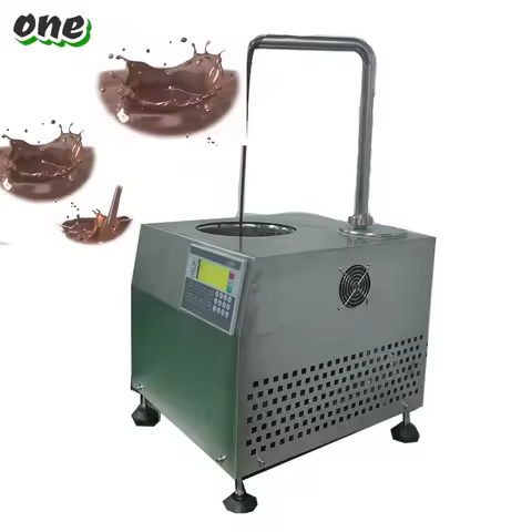 New Automatic Chocolate Dispenser Tempering Machine Hot Chocolate Dispenser Chocolate Spraying Machi