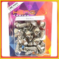 △ ☫ ◬ 20pcs Gold Bolts Set for Nmax, Aerox, Mio i125, Sporty, Soulty, Smash 115, Sniper 150/155