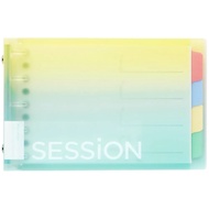 maruman SESSION 9孔夾/ B7/ 柔彩系/ 檸檬汽水