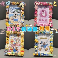 Creative Gift Cream Glue Activity Photo Frame 6 Materials Table Photo diy Handmade Photo Frame Child