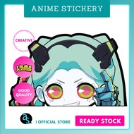 Rebecca | Cyberpunk Edgerunners | Peeker Anime Vinyl Stickers for Cars NEW