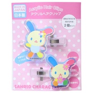 Usahana acrylic hair clips