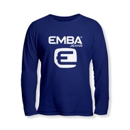 Kaos Tshirt Emba Jeans v2 Lengan Panjang Kaos Distro