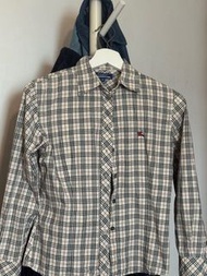 Burberry blue label 女裝格仔恤衫