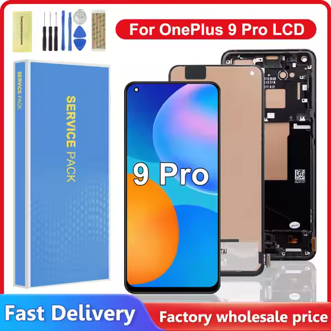 For OnePlus 9 Pro TFT Quality Display LCD Touch Screen Digitizer Assembly Replacement Compatible wit